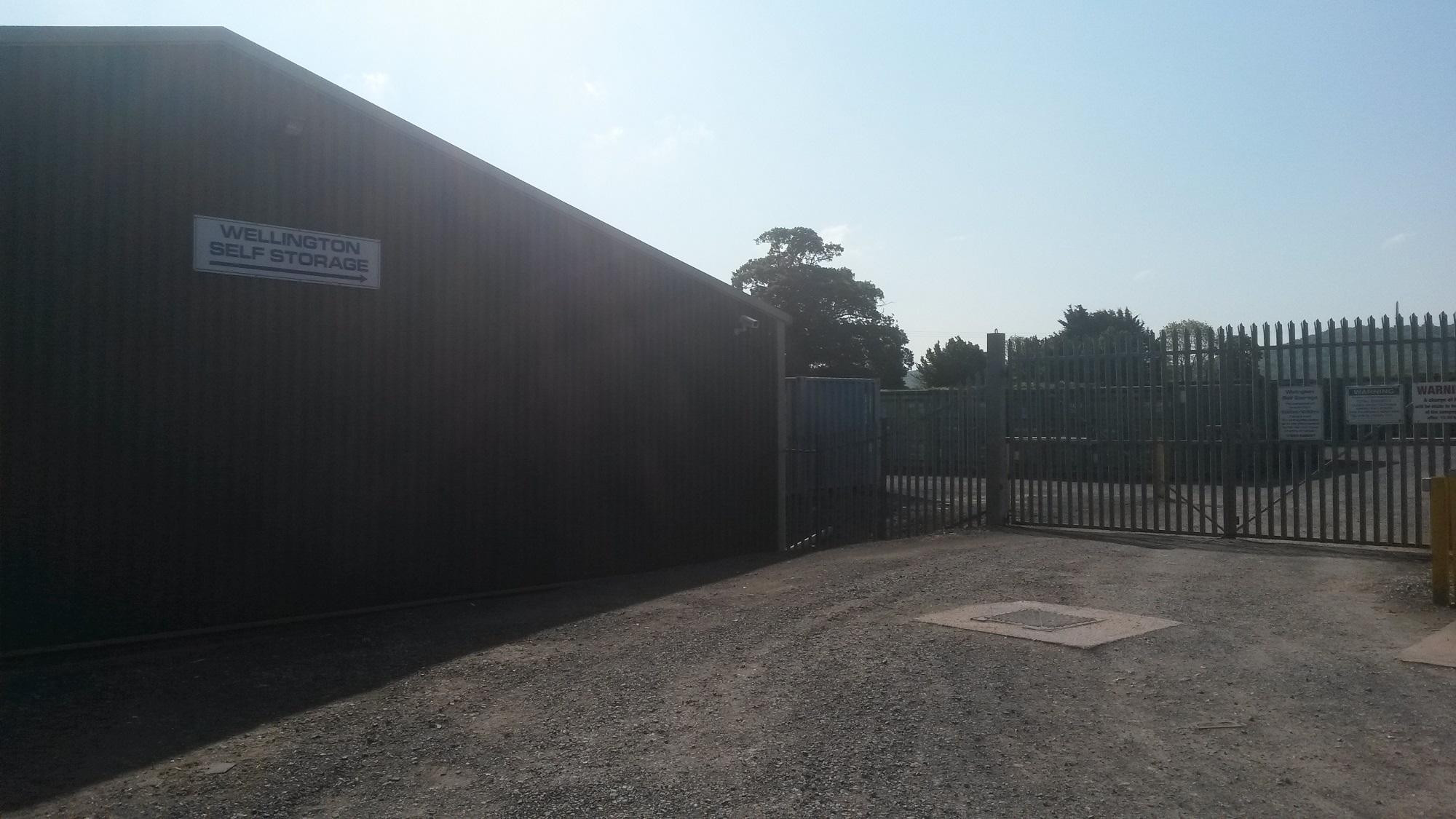 Wellington Self Storage - Gated Entrance